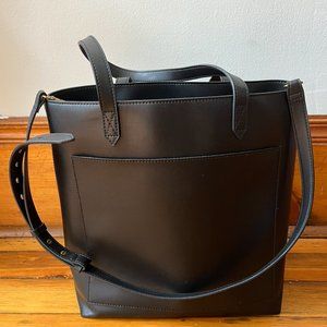 Madewell Black The Medium Transport Tote Vegan-Friendly Cactus Edition